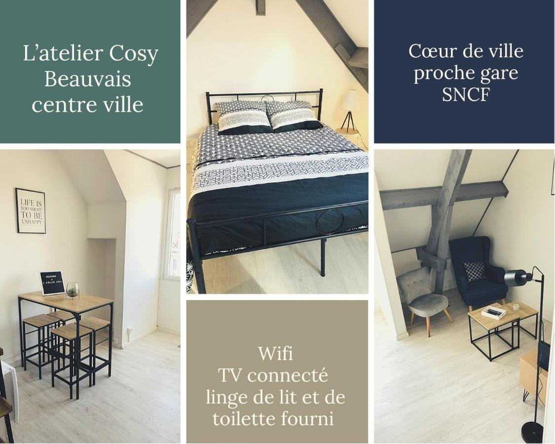 L'Atelier Cosy Daire Beauvais Dış mekan fotoğraf